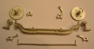 KFS 1/24 卡車轉向軸 曲軸 (TQMT4)